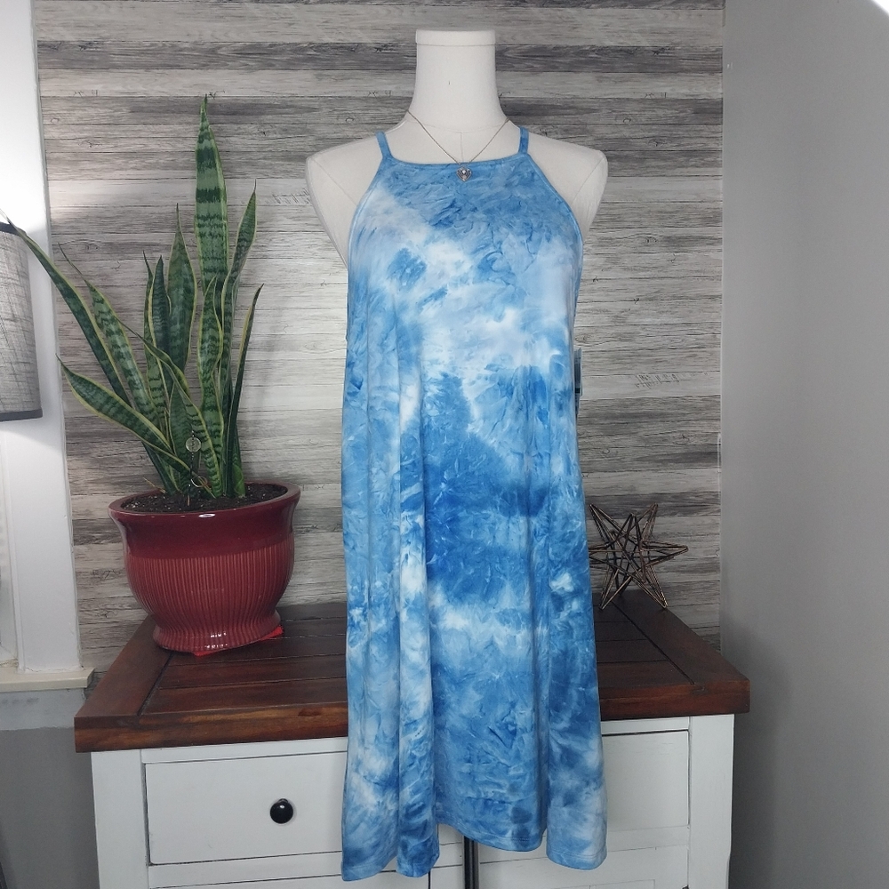 Wallflower Dress size large junoirs  Tye Dye Mini
